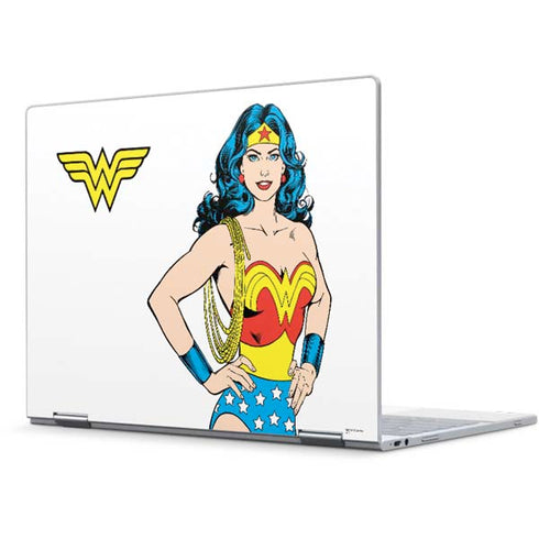 DC Comics Wonder Woman Classic Art Pose Pixelbook Skin